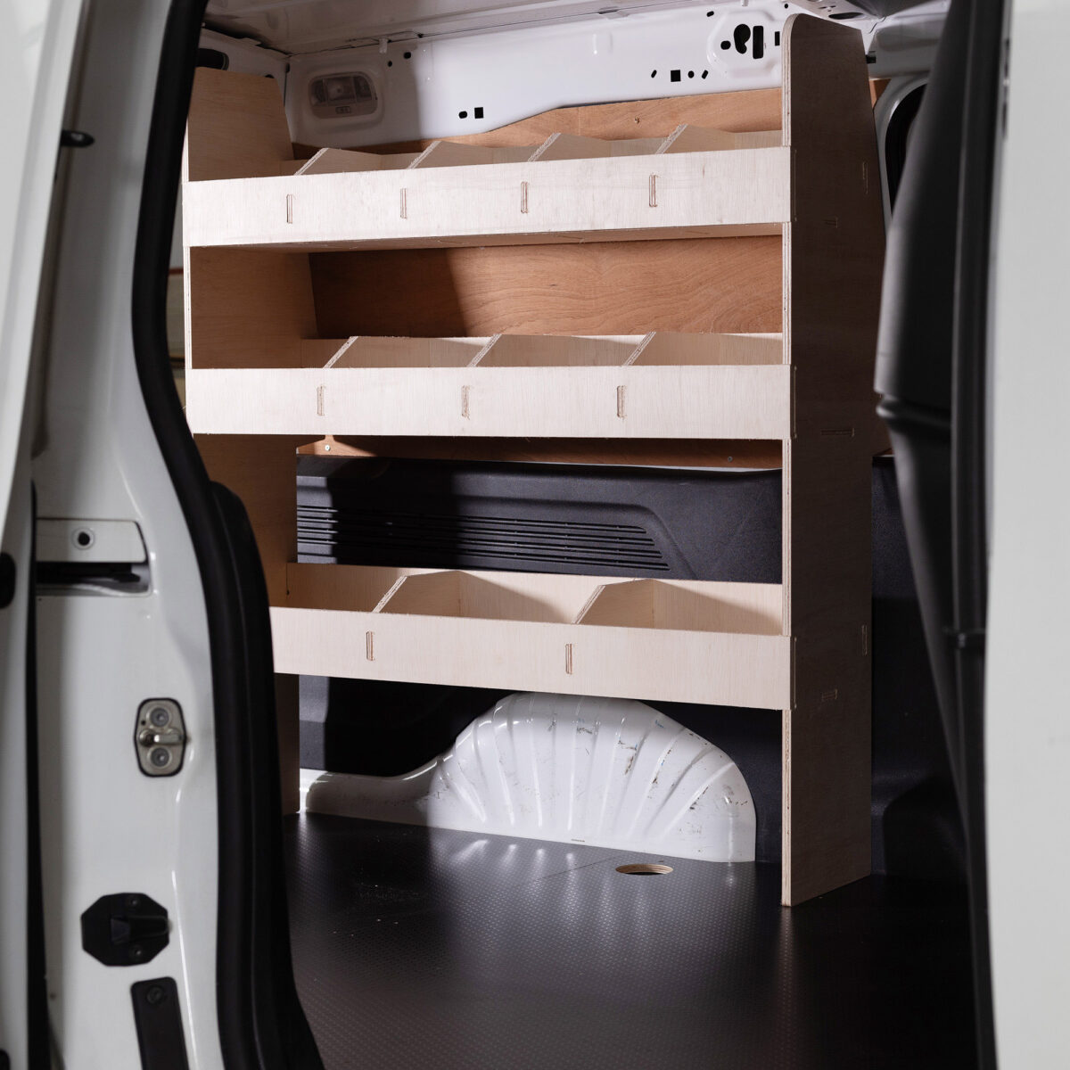 Étagère utilitaire pour Citroen Berlingo L2 (XL) 2019+ Étagère rangement arrière côté conducteur du fourgon – Image 3