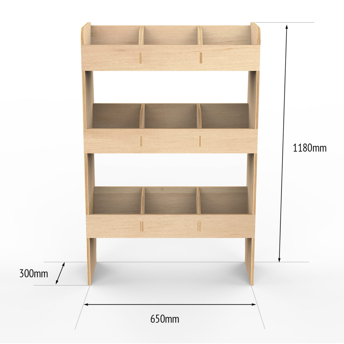 Étagère utilitaire pour Volkswagen Caddy L2 (Maxi) 2004-20 Étagère rangement avant côté conducteur du fourgon – Image 3