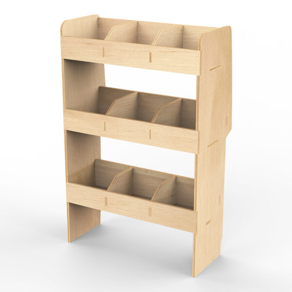 Étagère utilitaire pour Volkswagen Caddy L2 (Maxi) 2004-20 Étagère rangement avant côté conducteur du fourgon – Image 4