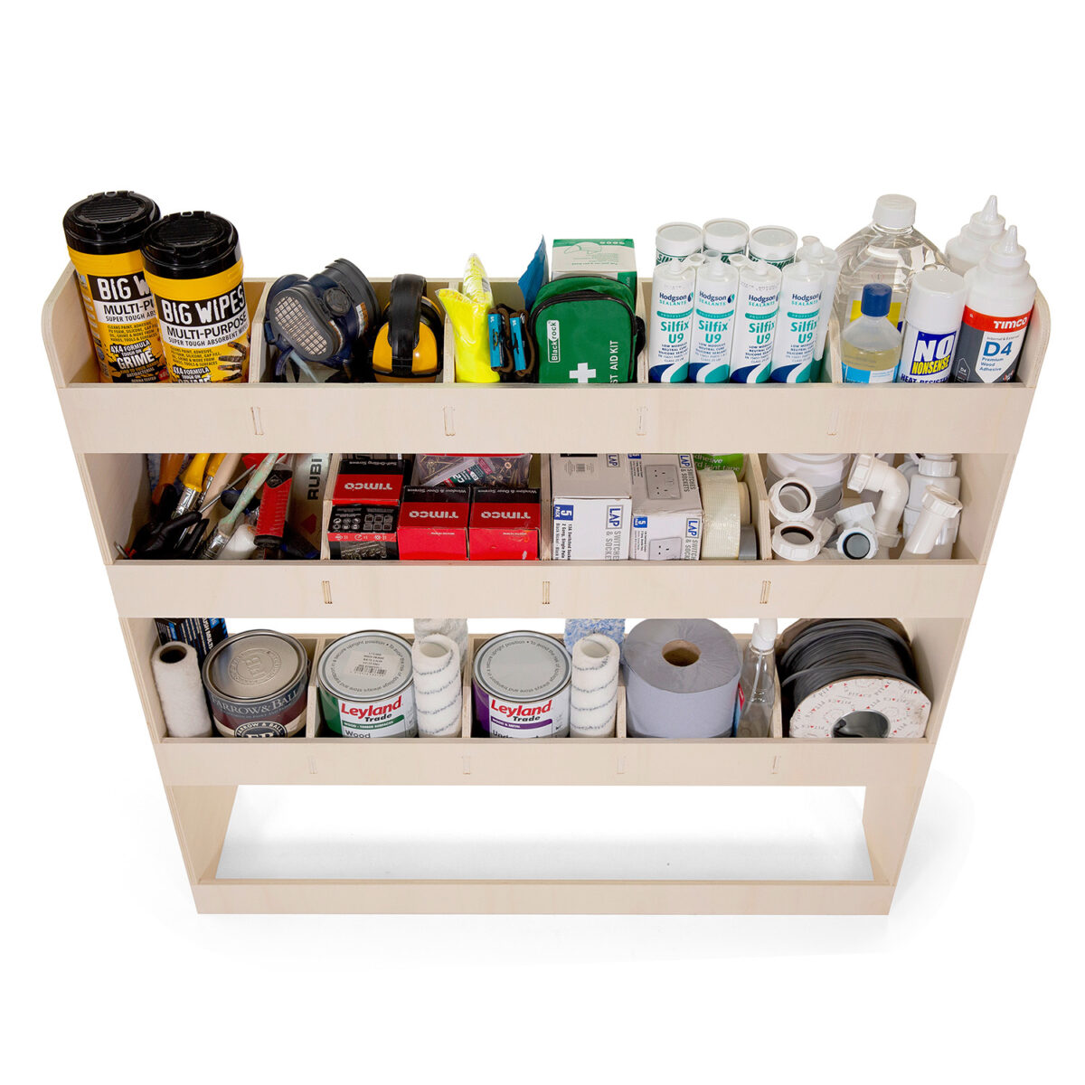 Étagère utilitaire pour Ford Connect L1, 2014-22 Étagères rangements arrière doubles – Image 6