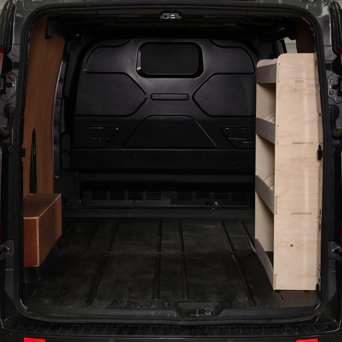Étagère utilitaire pour Ford Transit Custom L1, 2012-23 Étagère rangement arrière côté passager du fourgon – Image 2