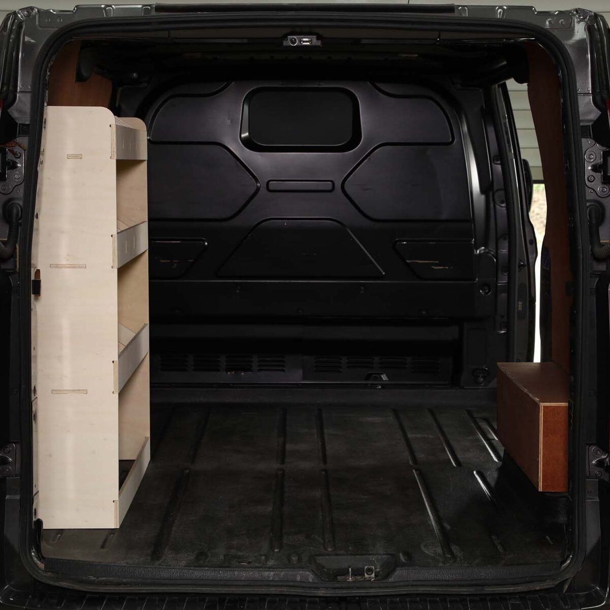 Étagère utilitaire pour Volkswagen Transporter T7 L1, 2025+ Étagère rangement arrière côté conducteur du fourgon – Image 2