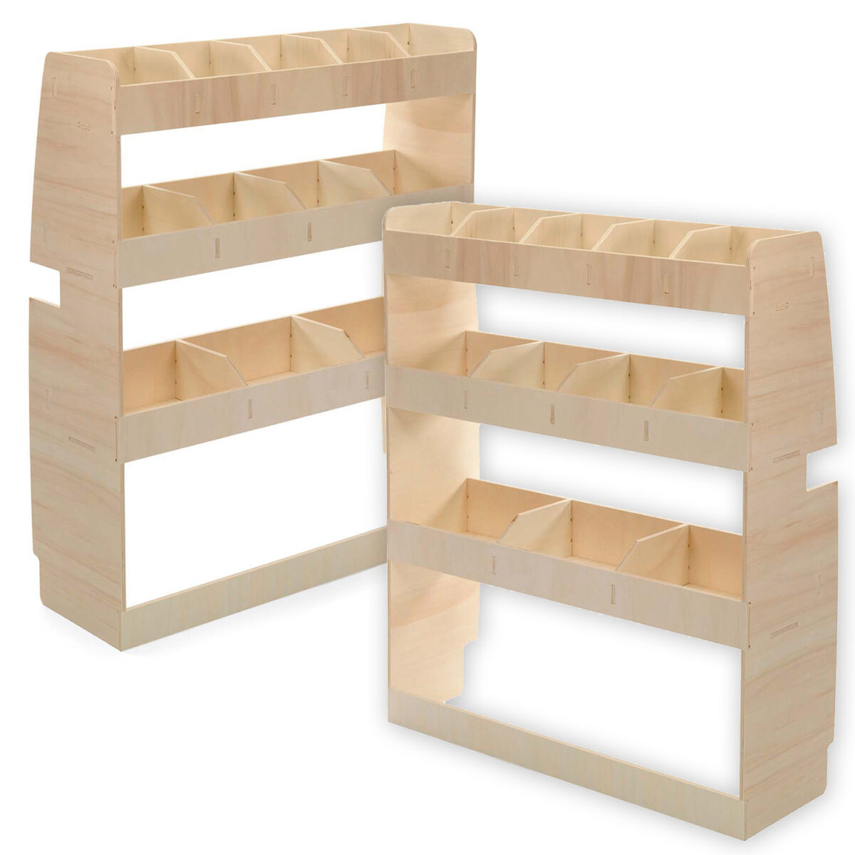 Étagère utilitaire pour Ford Transit Custom L1, 2012-23 Étagères rangements arrière doubles – Image 4