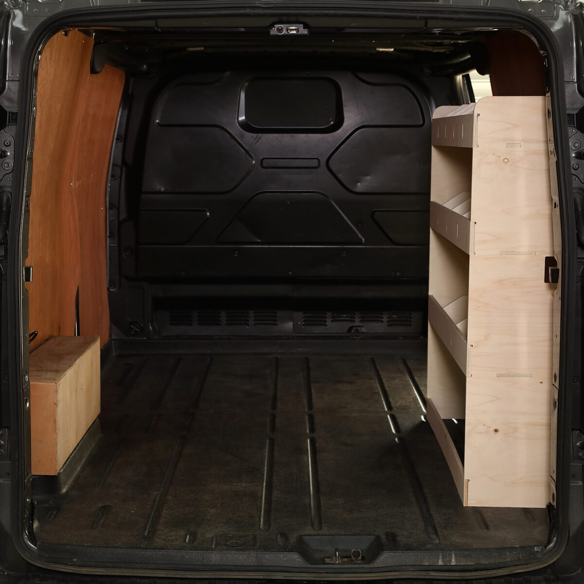 Étagère utilitaire pour Ford Transit Custom L2, 2024+ Étagère rangement arrière côté passager du fourgon – Image 2