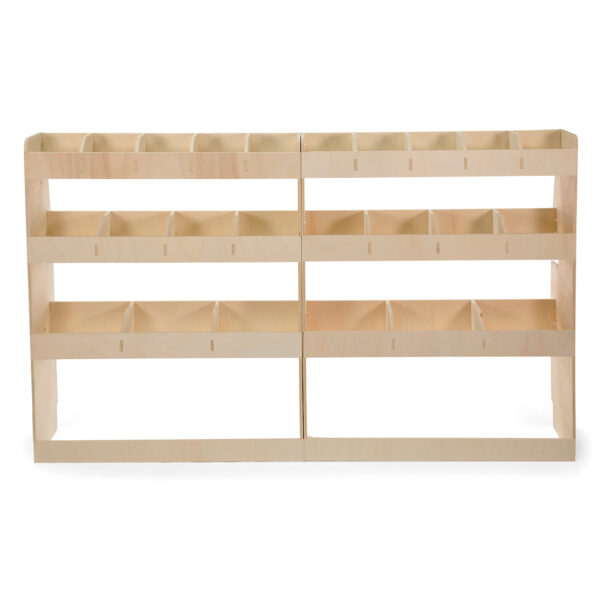 Étagère utilitaire pour Volkswagen Transporter T7 L1, 2025+ Étagères rangements intégrales côté conducteur du fourgon – Image 5