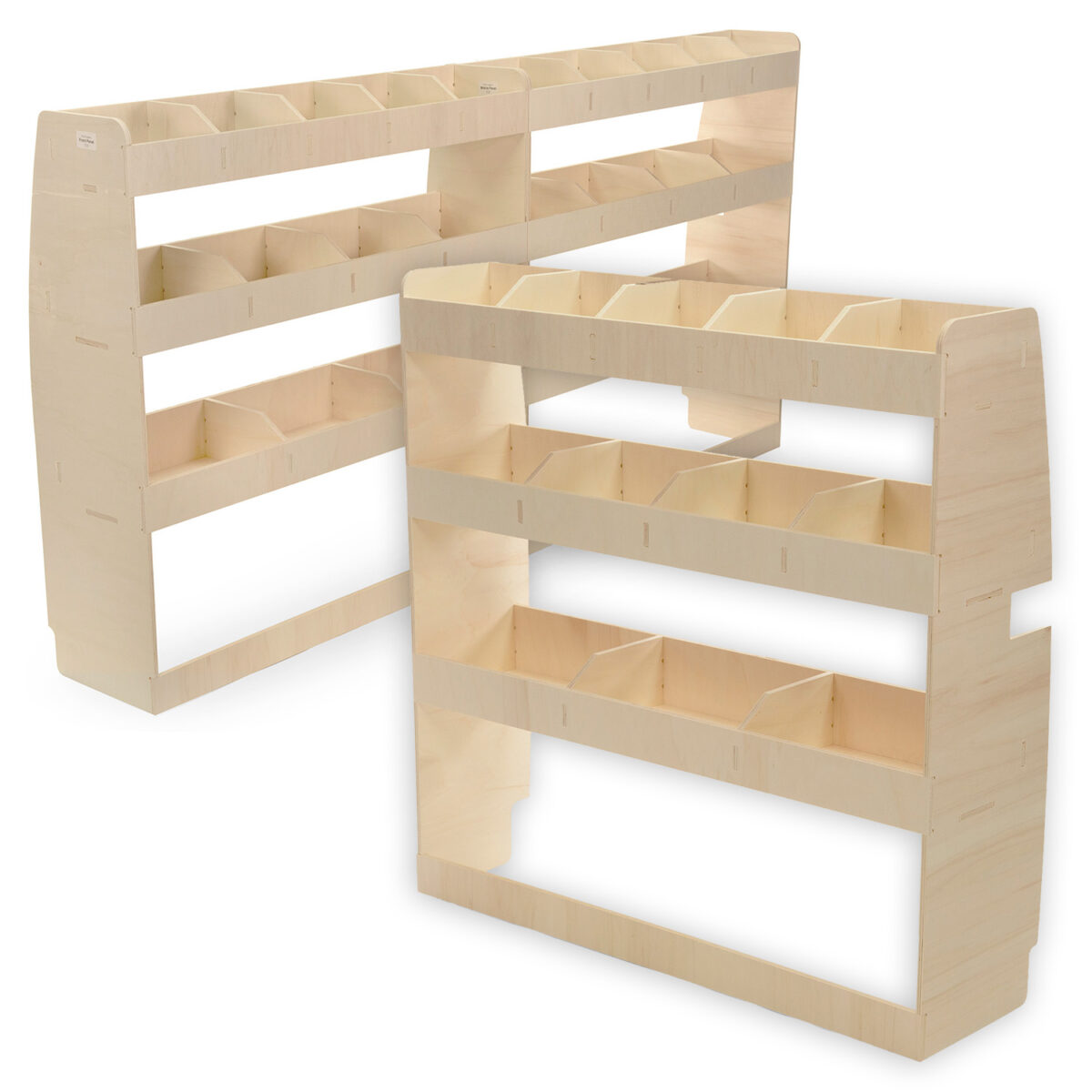 Étagère utilitaire pour Ford Transit Custom L2, 2012-23 Unités de rayonnage triple – Image 4