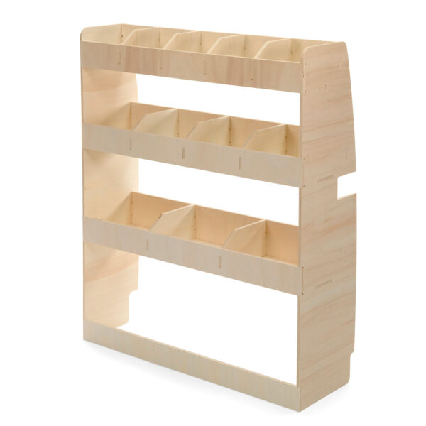 Étagère utilitaire pour Ford Transit Custom L1, 2012-23 Étagère rangement arrière côté passager du fourgon – Image 4