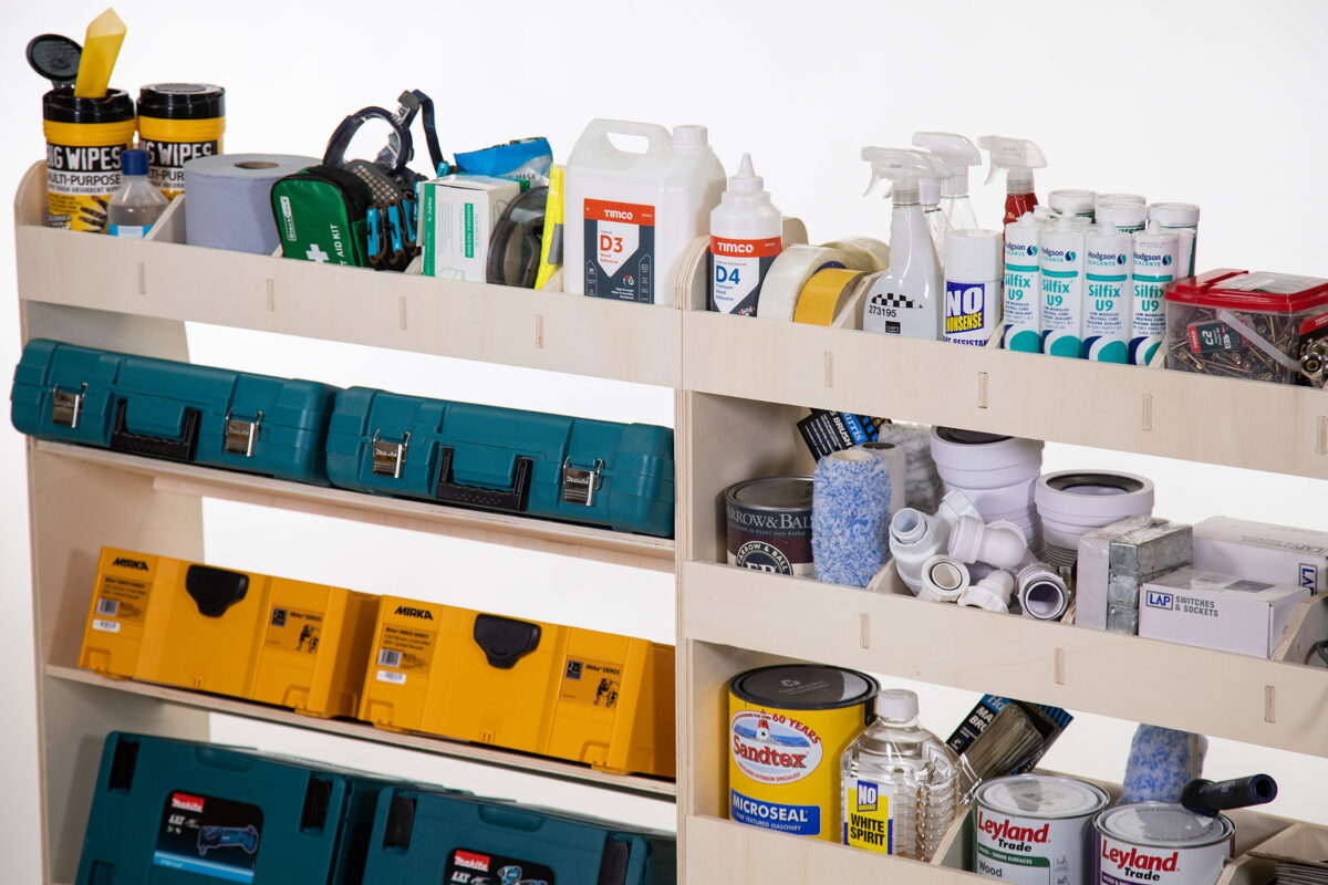 Étagère utilitaire pour Mercedes Vito L2 2003-23 Étagère rangement pour boîte à outils et arrière – Image 5