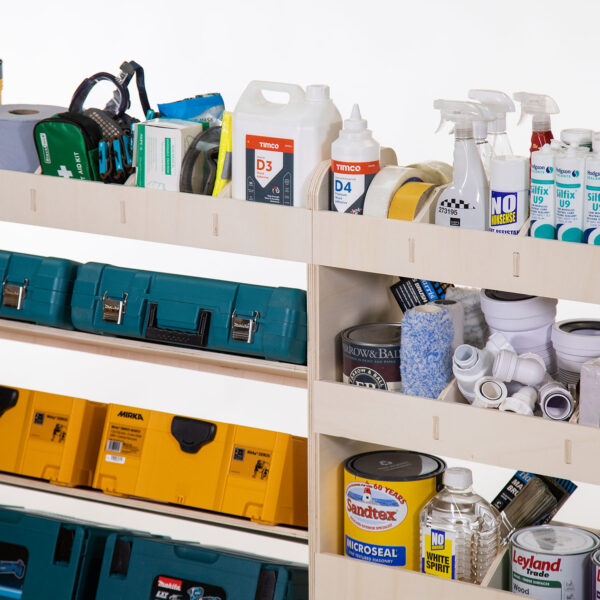 Étagère utilitaire pour Mercedes Vito L2 2003-23 Étagère rangement pour boîte à outils et arrière – Image 5