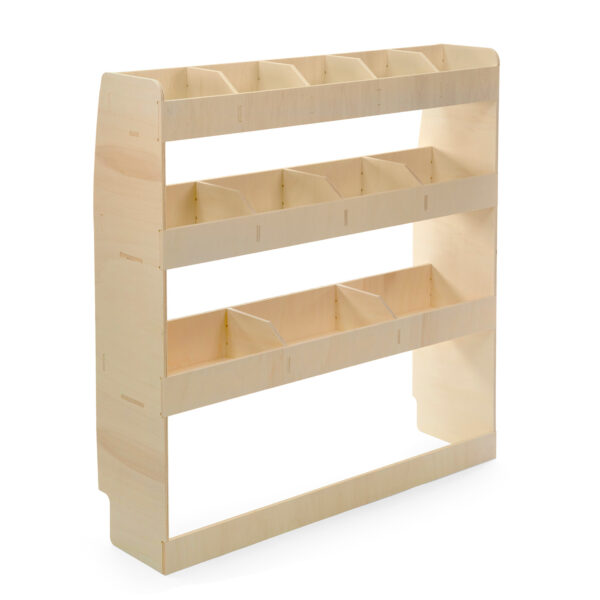 Étagère utilitaire pour Ford Transit Custom L2, 2012-23 Étagère rangement avant côté conducteur du fourgon – Image 6