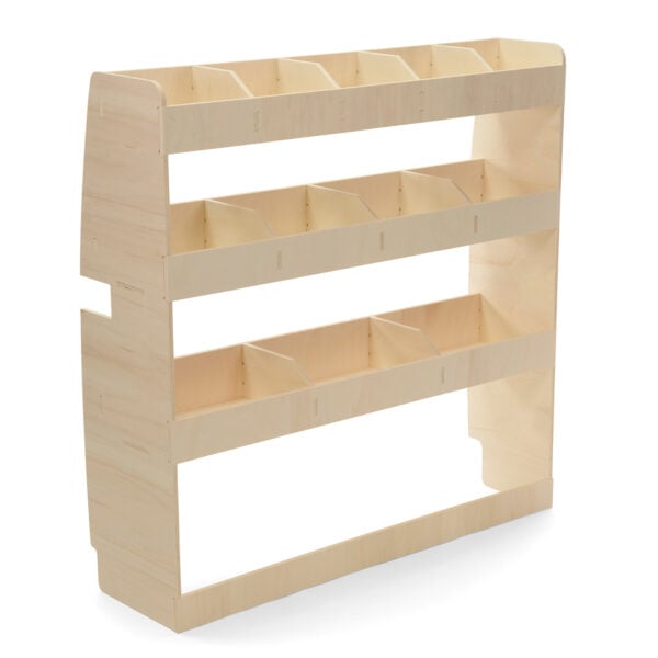 Étagère utilitaire pour Ford Transit Custom L2, 2012-23 Étagère rangement arrière côté conducteur du fourgon – Image 3