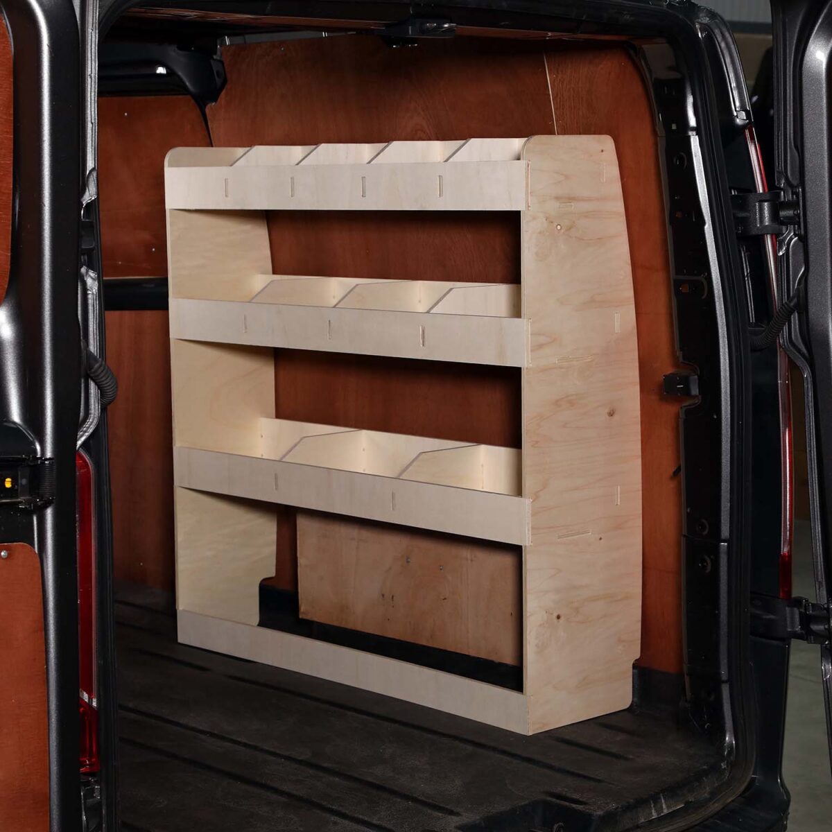 Étagère utilitaire pour Peugeot Expert L3, 2016+ Étagère rangement arrière côté passager du fourgon – Image 1