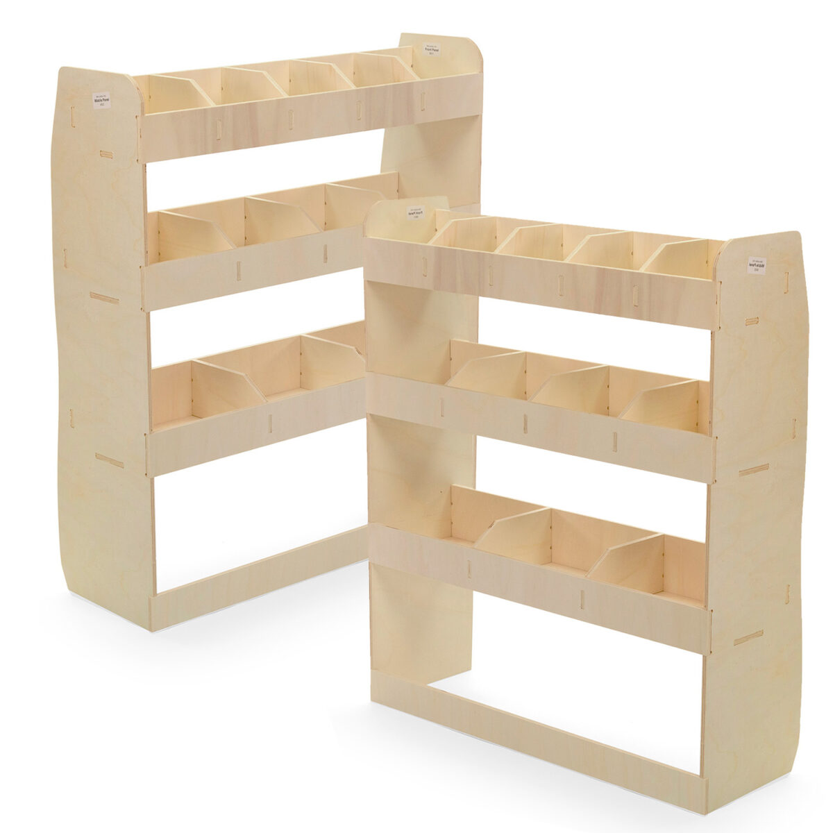 Étagère utilitaire pour Mercedes Vito L2 2003-23 Étagères rangements arrière doubles – Image 3