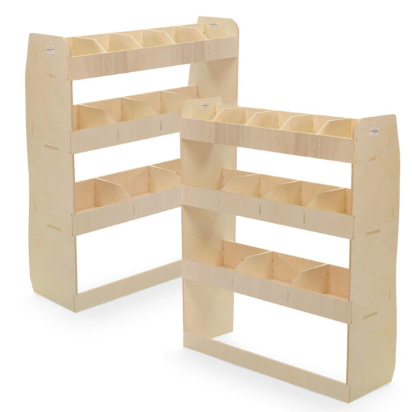 Étagère utilitaire pour Mercedes Vito L2 2003-23 Étagères rangements arrière doubles – Image 3