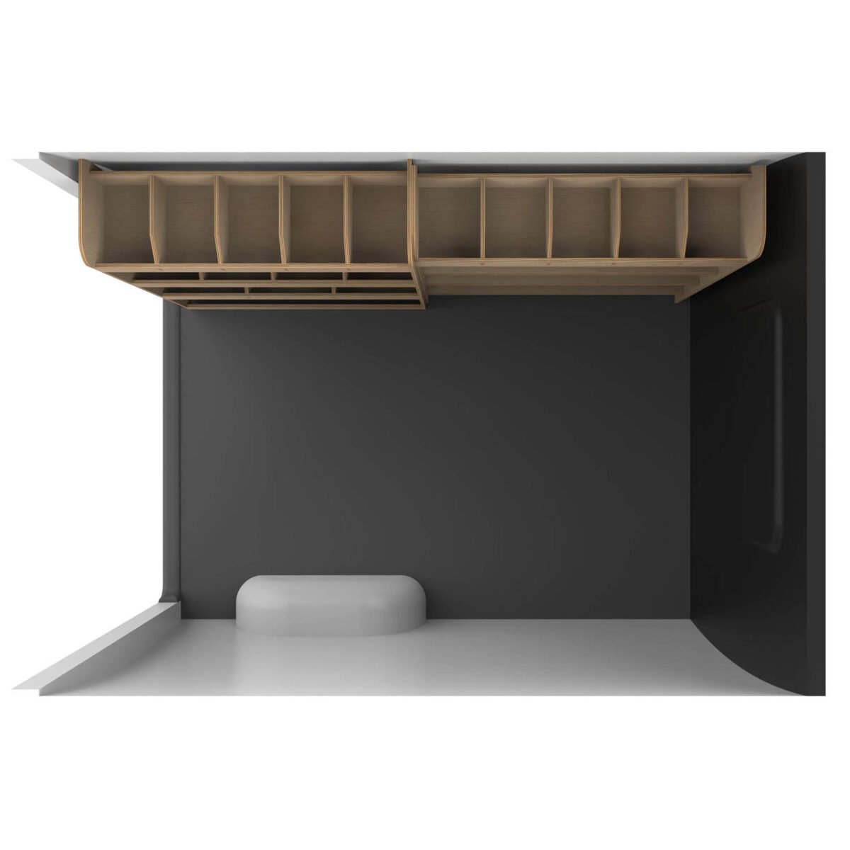 Étagère utilitaire pour Fiat Scudo Standard, 2022+ Étagère rangement pour boîte à outils et arrière – Image 11