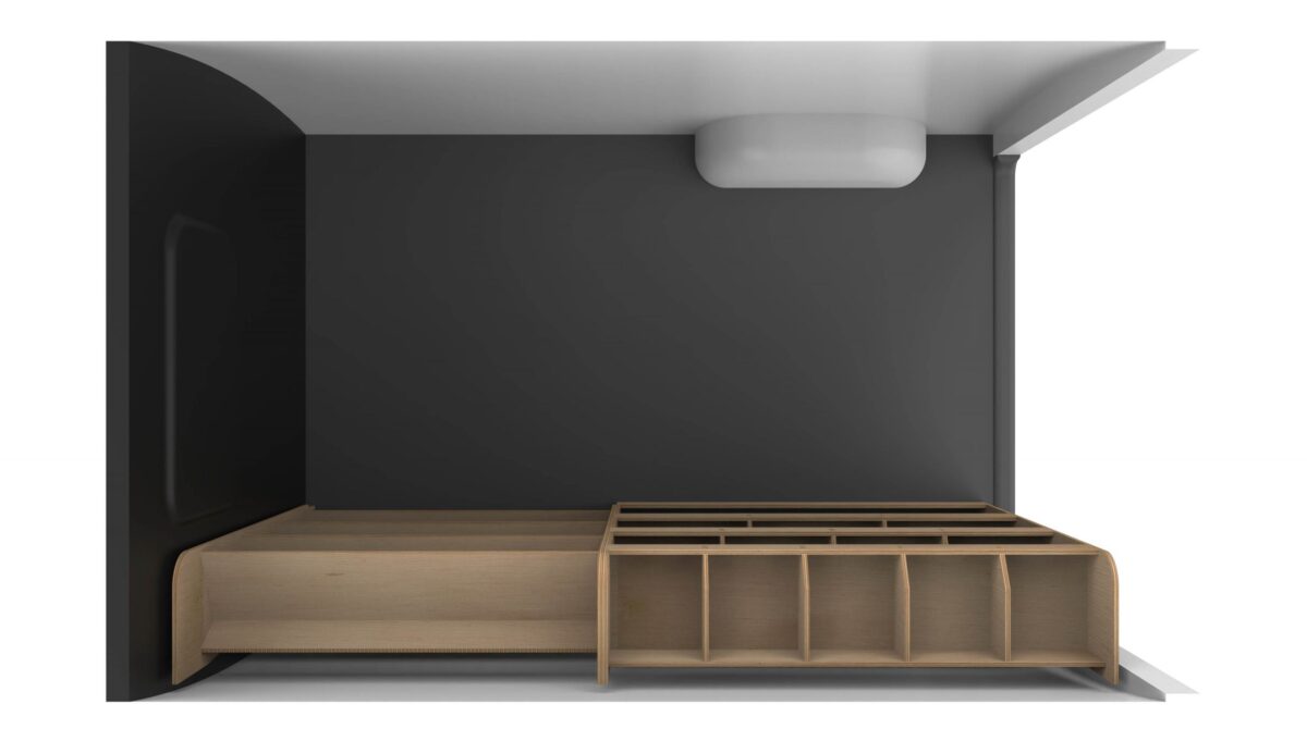 Étagère utilitaire pour Fiat Talento L2, 2016-21 Étagère rangement pour boîte à outils et arrière – Image 9