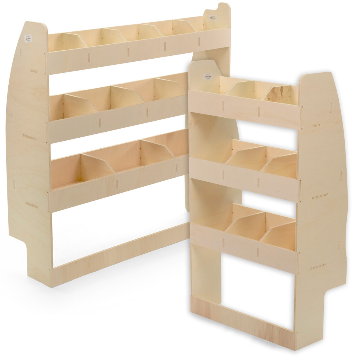 Étagère utilitaire pour Volkswagen Caddy L1, 2004-20 Étagères rangements arrière doubles – Image 5