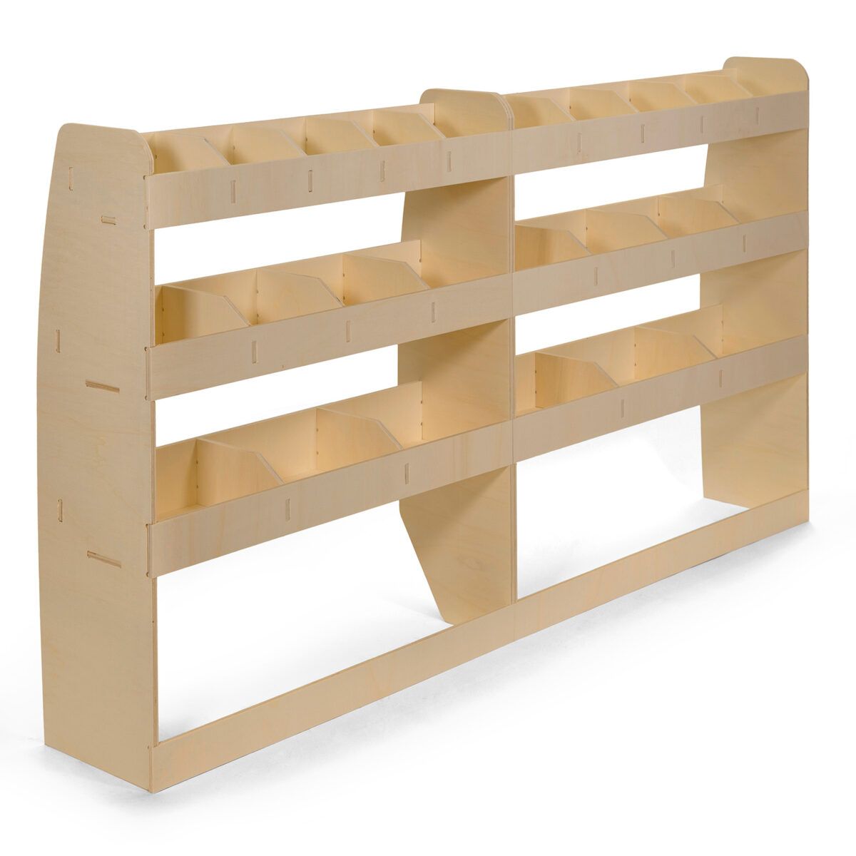 Étagère utilitaire pour Volkswagen Transporter T5 L2, 2003-15 Unités de rayonnage triple – Image 5