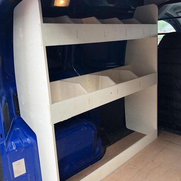 Étagère utilitaire pour Fiat Fiorino 2008-24 Étagères rangements arrière doubles – Image 4