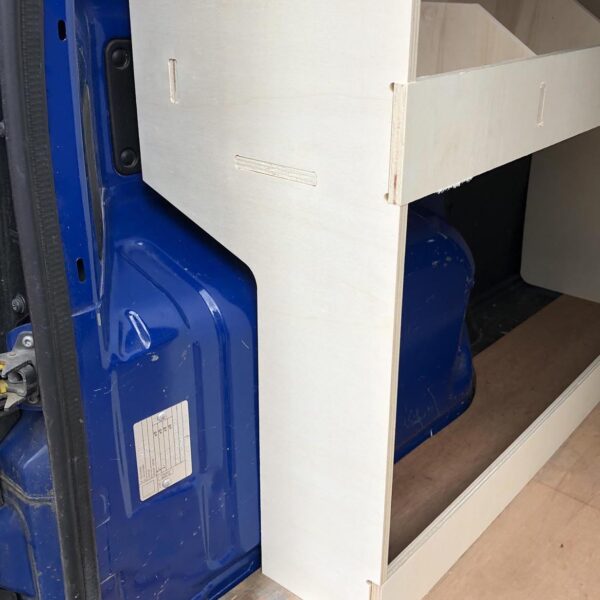 Étagère utilitaire pour Peugeot Bipper 2008-17 Étagère rangement côté conducteur du fourgon – Image 3