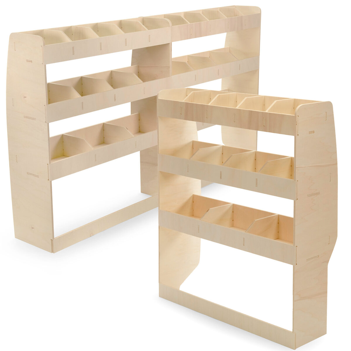XDEPV-122.jpg Étagère utilitaire pour Peugeot Expert L2, 2016+ Unités de rayonnage triple – Image 4
