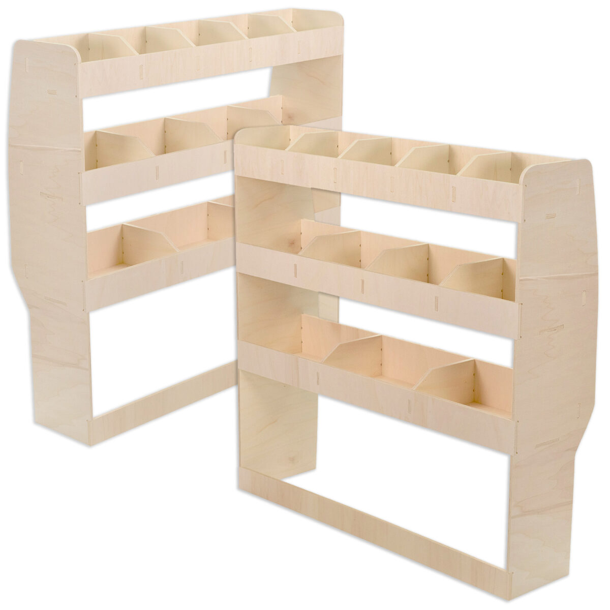 Étagère utilitaire pour Peugeot Expert L3, 2016+ Étagères rangements arrière doubles – Image 4