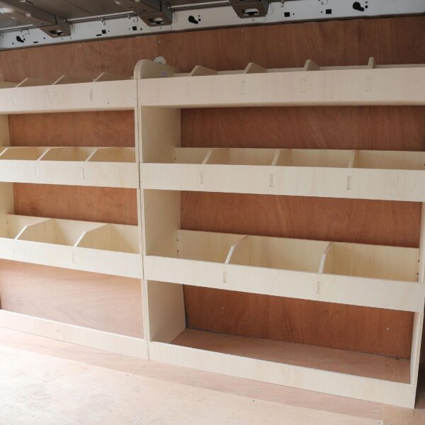 Étagère utilitaire pour Opel Vivaro L2, 2001-14 Étagères rangements intégrales côté conducteur du fourgon – Image 3