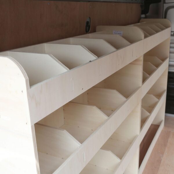 Étagère utilitaire pour Opel Vivaro L2, 2001-14 Étagères rangements intégrales côté conducteur du fourgon – Image 4