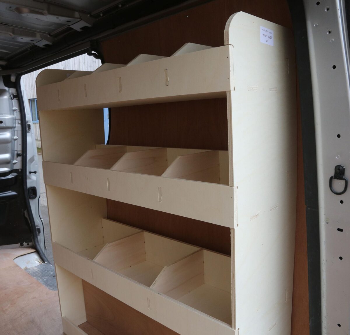 Étagère utilitaire pour Opel Vivaro L1, 2001-14 Étagères rangements arrière doubles – Image 2