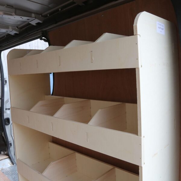 Étagère utilitaire pour Renault Trafic L1, 2001-14 Étagère rangement arrière côté passager du fourgon – Image 2