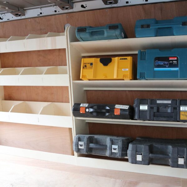 Étagère utilitaire pour Renault Trafic L1, 2001-14 Étagère rangement pour boîte à outils et arrière – Image 2