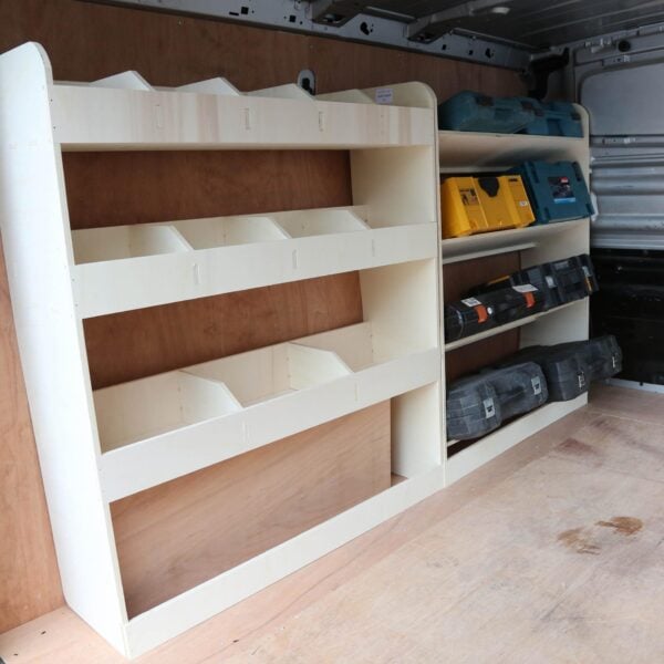 Étagère utilitaire pour Renault Trafic L1, 2001-14 Étagère rangement pour boîte à outils et arrière – Image 3