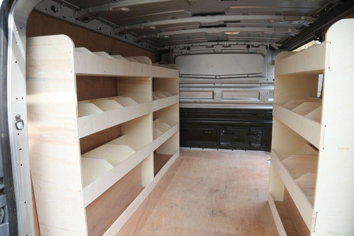 Étagère utilitaire pour Opel Vivaro L1, 2014-19 Unités de rayonnage triple – Image 3