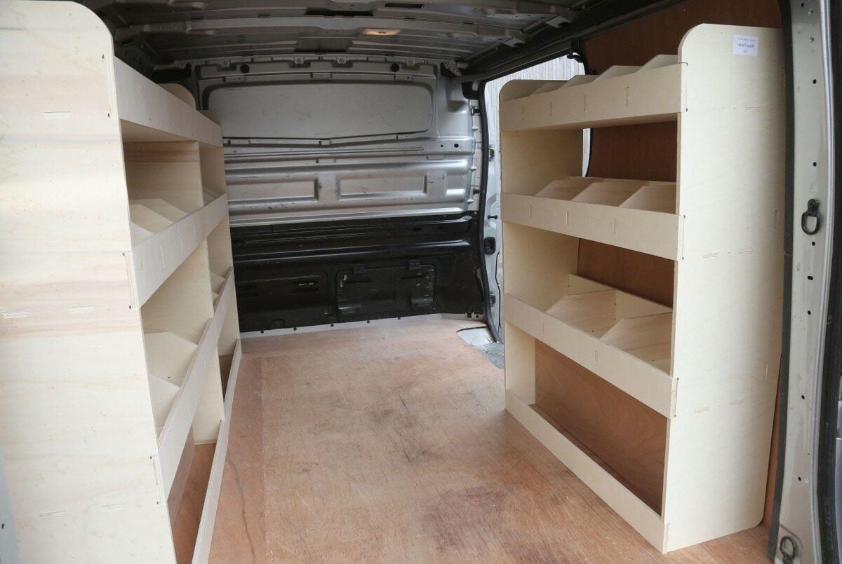 Étagère utilitaire pour Opel Vivaro L1, 2014-19 Unités de rayonnage triple – Image 2