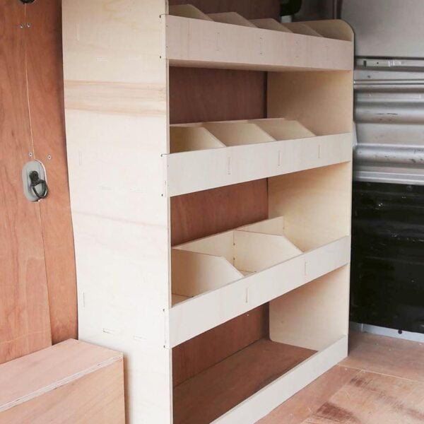 Étagère utilitaire pour Opel Vivaro L2, 2001-14 Étagère rangement avant côté conducteur du fourgon – Image 2