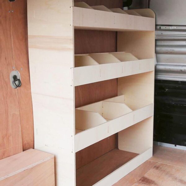 Étagère utilitaire pour Opel Vivaro L1, 2014-19 Étagère rangement avant côté conducteur du fourgon – Image 2