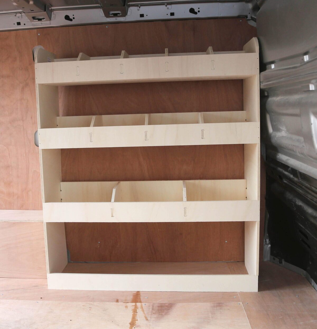 Étagère utilitaire pour Renault Trafic L1, 2001-14 Étagère rangement avant côté conducteur du fourgon – Image 1