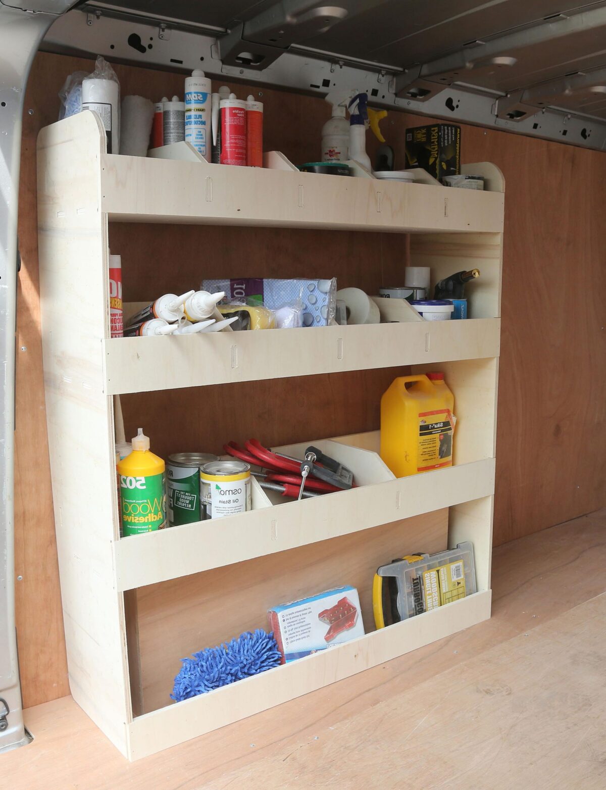 Étagère utilitaire pour Fiat Talento L1, 2016-21 Étagère rangement arrière côté conducteur du fourgon – Image 3