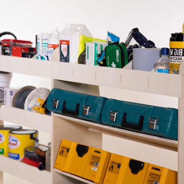 Étagère utilitaire pour Fiat Scudo Standard, 2022+ Étagère rangement pour boîte à outils et arrière – Image 7