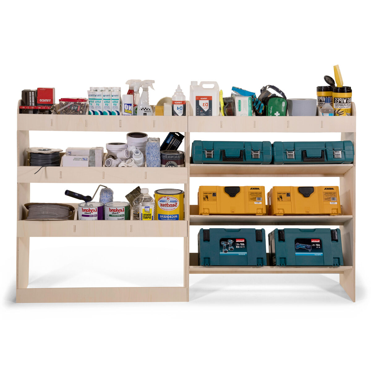 Étagère utilitaire pour Fiat Scudo Standard, 2022+ Étagère rangement pour boîte à outils et arrière – Image 6