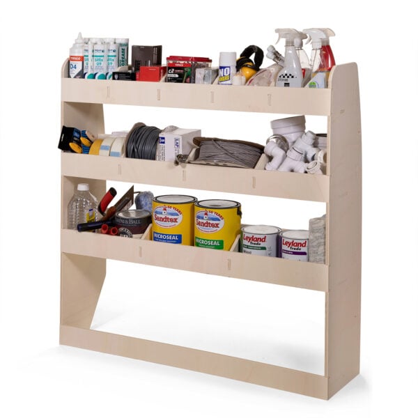 Étagère utilitaire pour Renault Trafic L2, 2001-14 Étagères rangements arrière doubles – Image 5