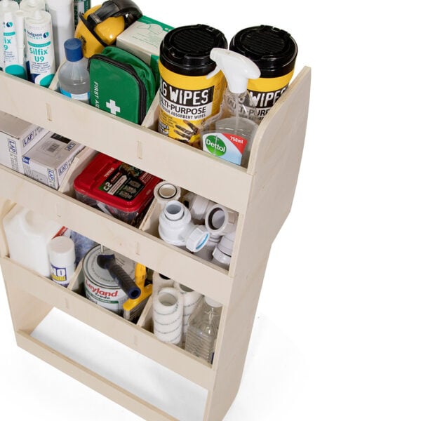 Étagère utilitaire pour Volkswagen Caddy L1, 2004-20 Étagère rangement pour côté passager – Image 4