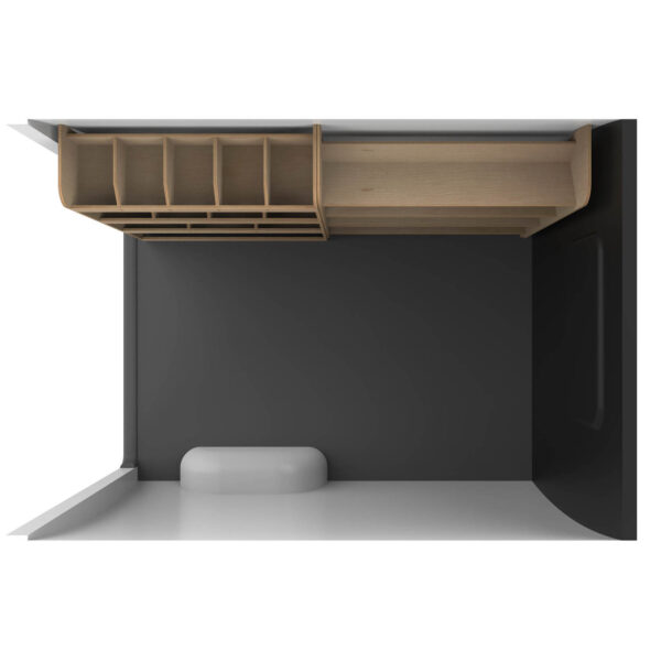 Étagère utilitaire pour Renault Trafic L1, 2015+ Étagère rangement pour boîte à outils et arrière – Image 11