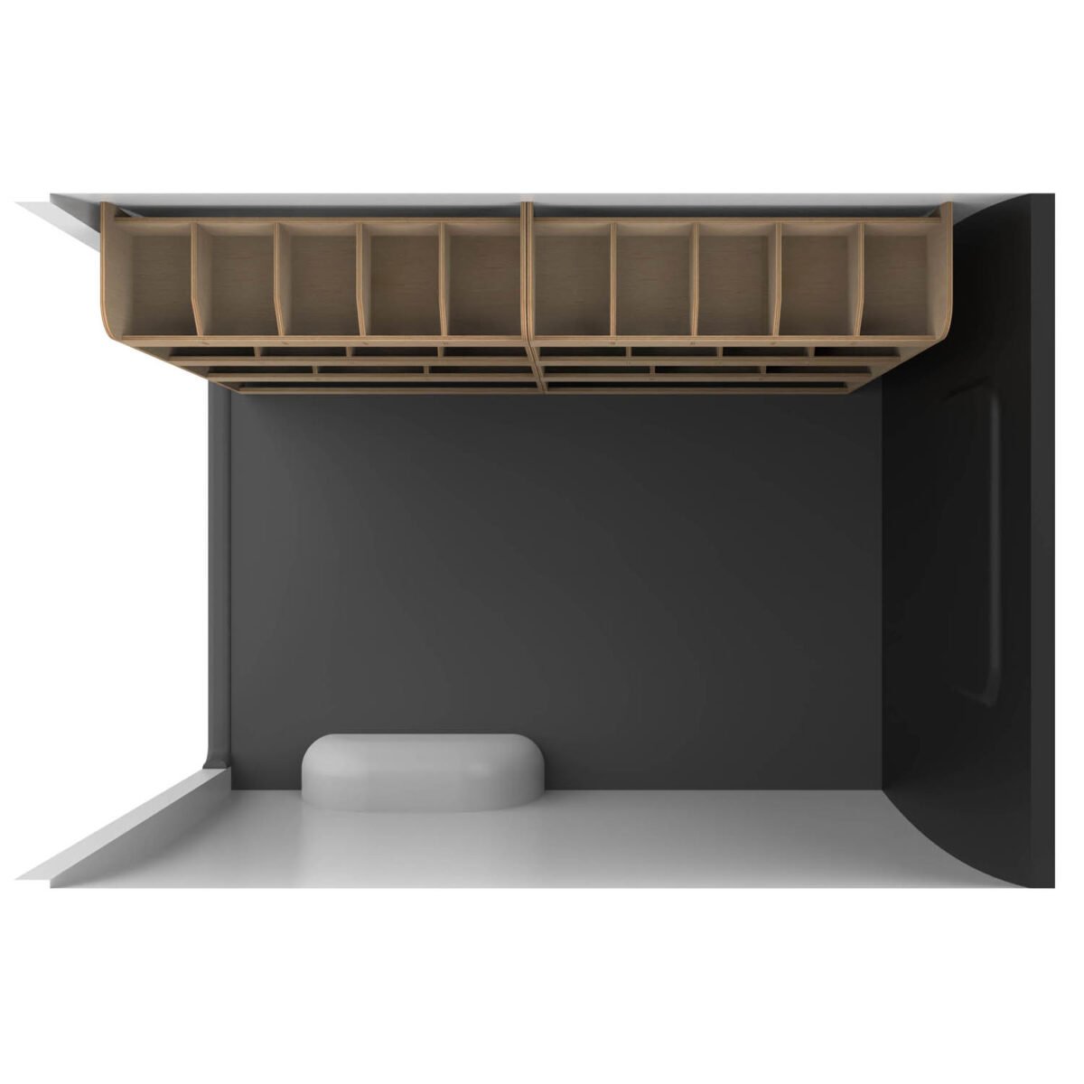 Étagère utilitaire pour Renault Trafic L1, 2015+ Étagères rangements intégrales côté conducteur du fourgon – Image 7