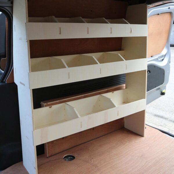 Étagère utilitaire pour Citroen Berlingo L2 (XL) 2019+ Étagère rangement arrière côté passager du fourgon – Image 2