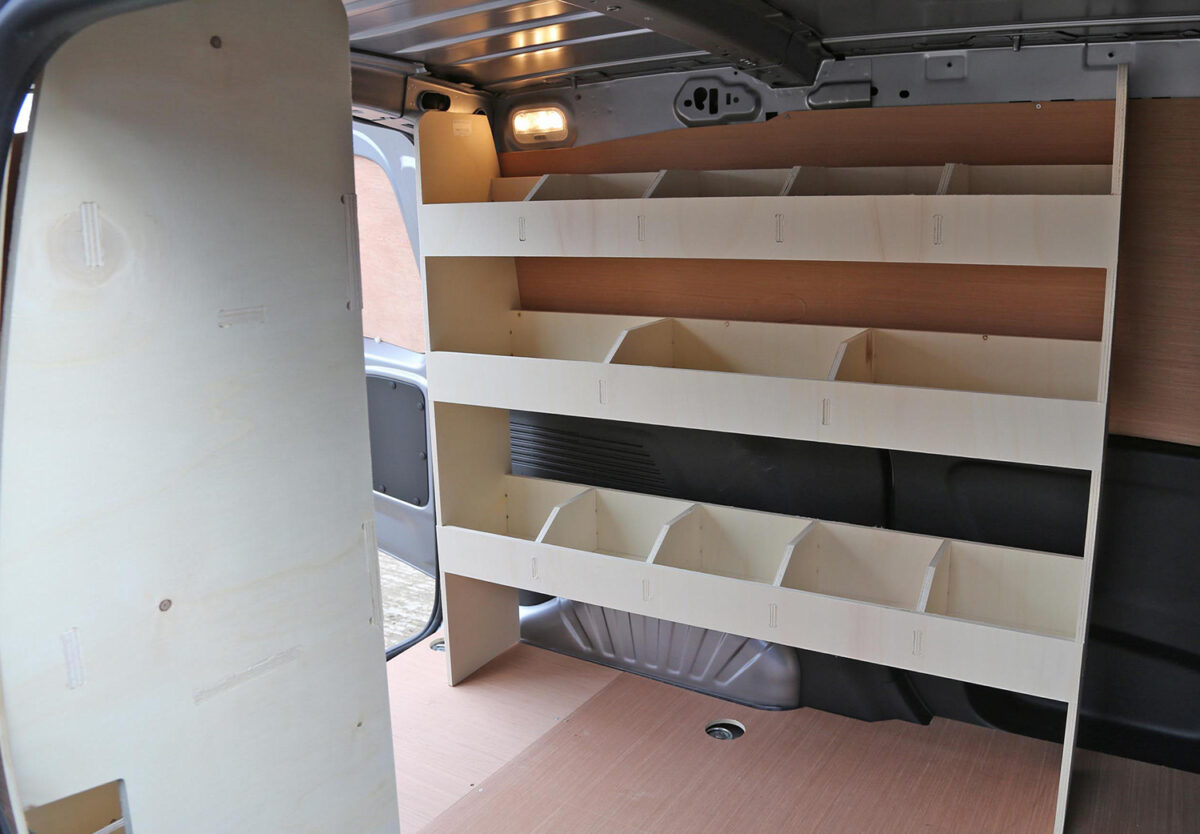 Fiat Doblo L1 2022+ Étagères arrière doubles – Image 2