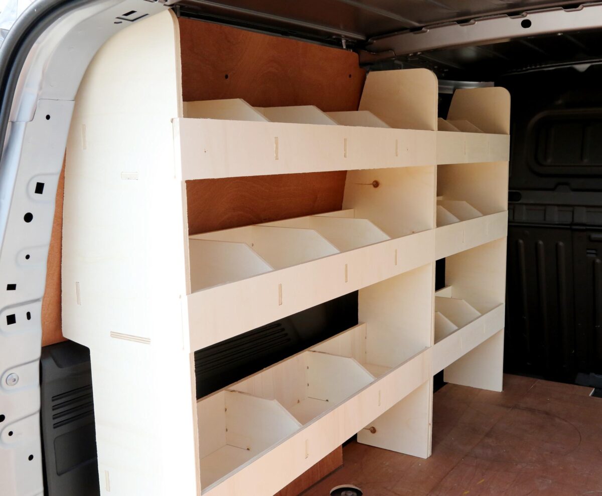 Fiat Doblo L2 2022+ Unités de rayonnage triple – Image 2