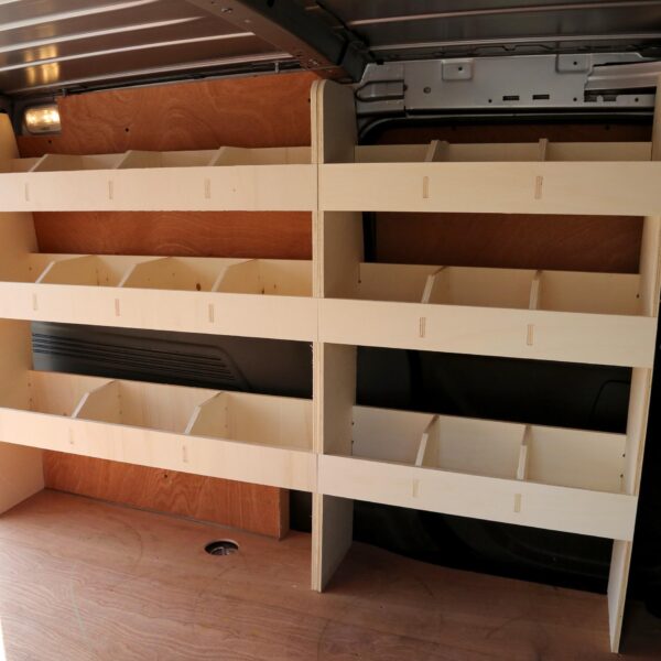 Étagère utilitaire pour Opel Combo L2, 2019+ Étagères rangements intégrales côté conducteur du fourgon – Image 2