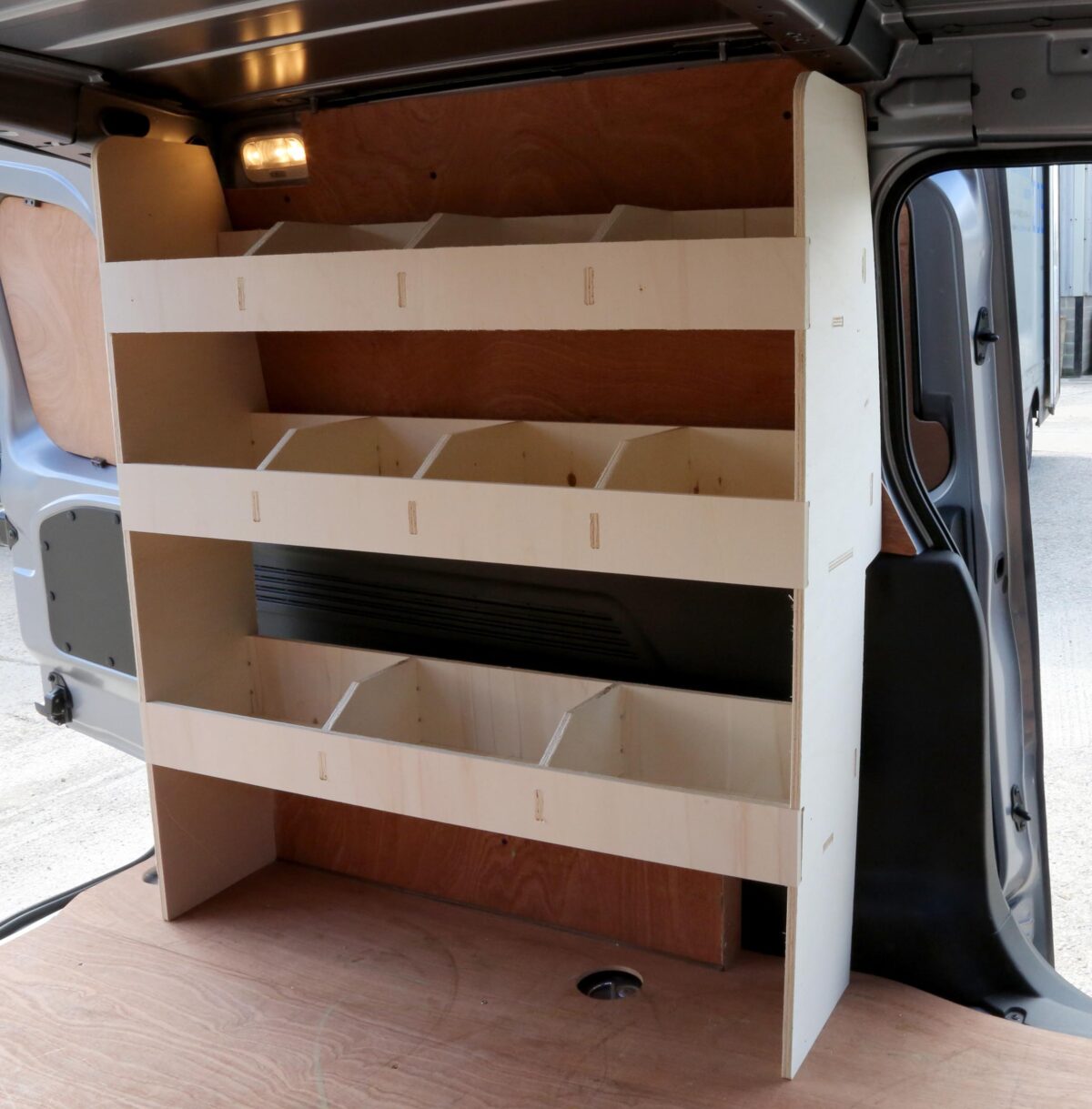 Étagère utilitaire pour Opel Combo L2, 2019+ Étagères rangements arrière doubles – Image 3