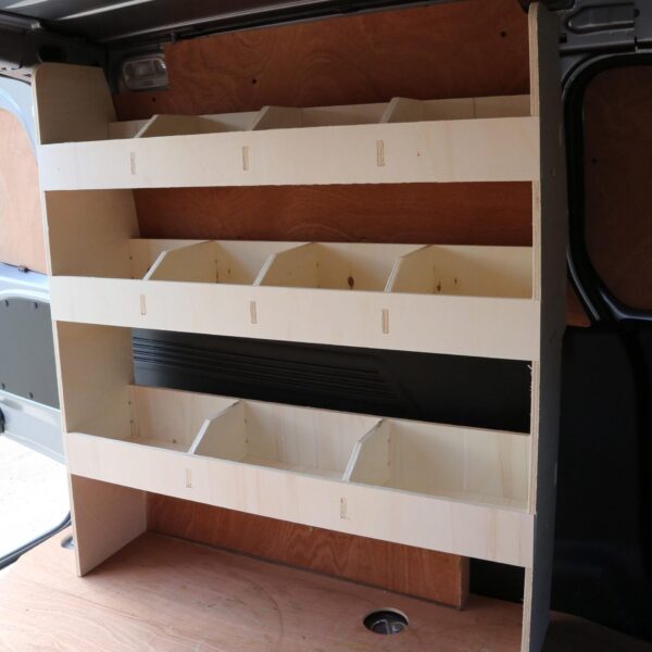 Étagère utilitaire pour Opel Combo L2, 2019+ Étagère rangement arrière côté conducteur du fourgon – Image 4